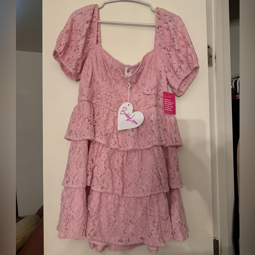 Bubblegum pink Buddy Love dress NWT
